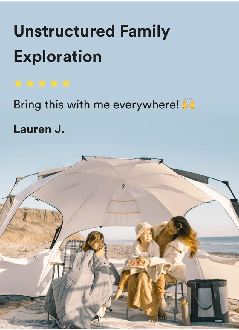 Unstructured Family Exploration | 5 stars - Bring this with me everywhere! 🙌 - Lauren J.