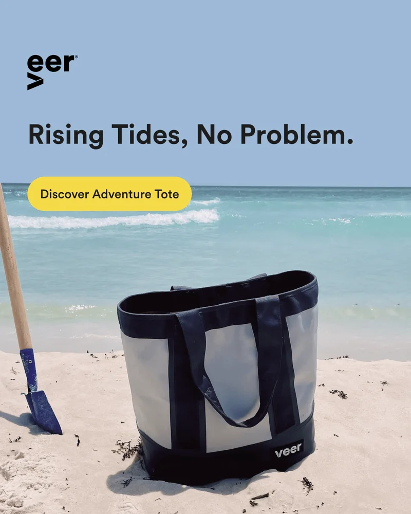Easy-clean, hose-washable design for spontaneous family fun.  | Discover Adventure Tote