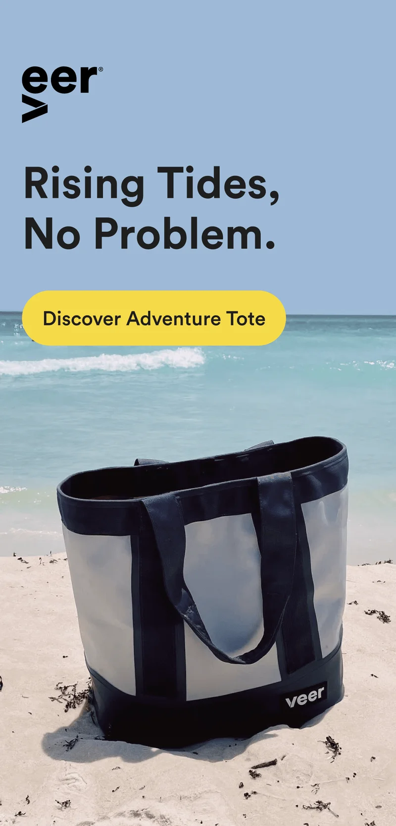 Easy-clean, hose-washable design for spontaneous family fun. | Discover Adventure Tote