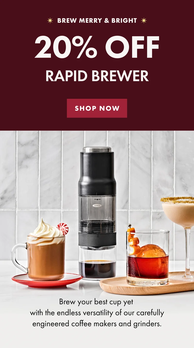 20 percent off rapid brewer
