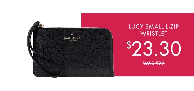 Lucy Small L-Zip Wristlet