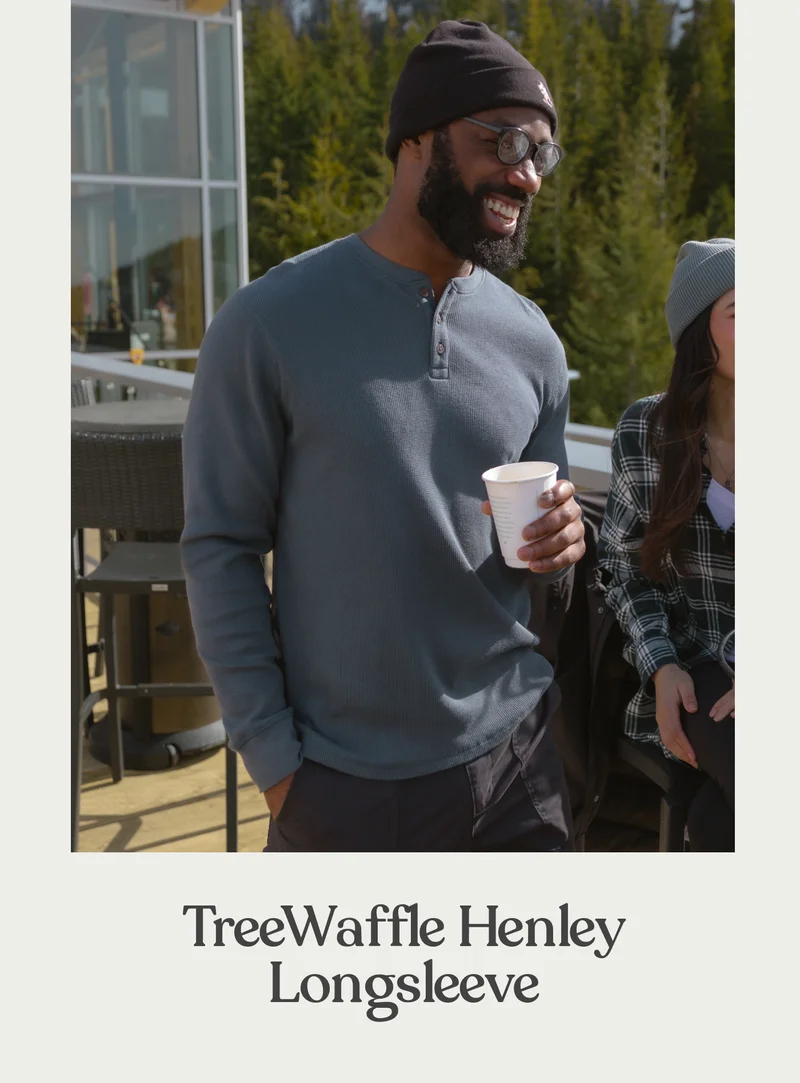 TreeWaffle Henley Longsleeve
