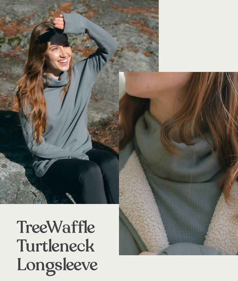 TreeWaffle Turtleneck Longsleeve