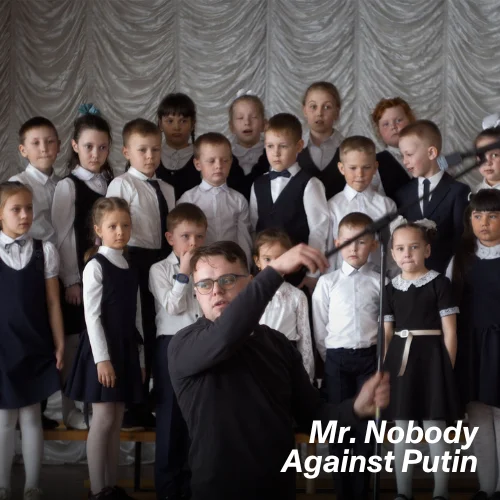 "Mr. Nobody Against Putin" film still.