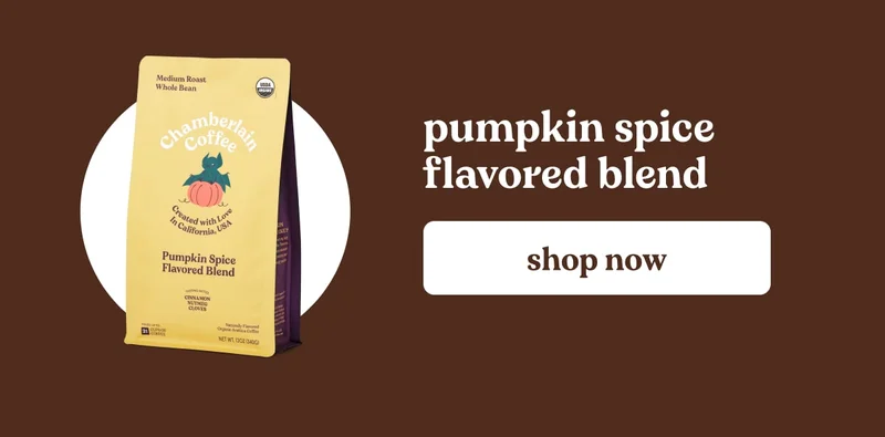 pumpkin spice flavored blend