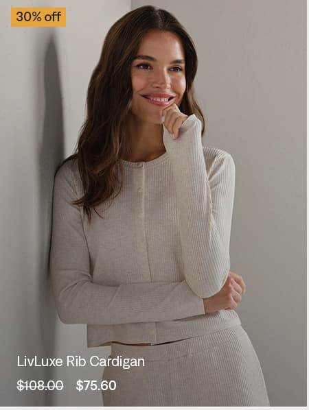 LivLuxe Rib Cardigan