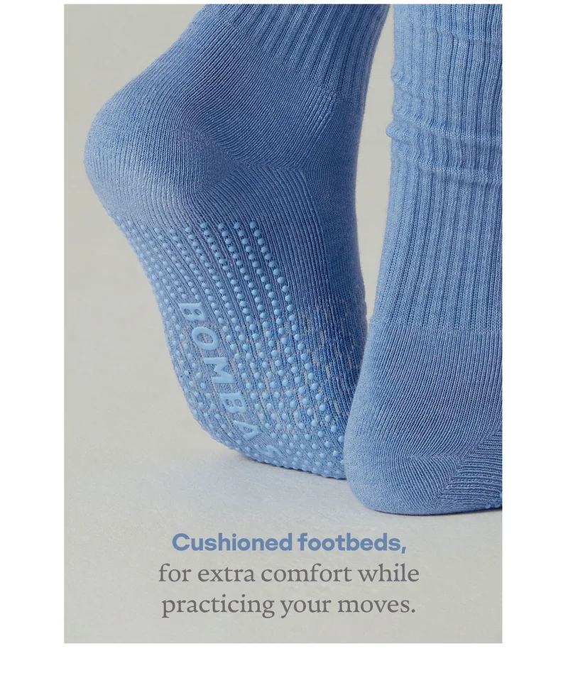 CUSHIONED FOOTBEDS, FOR EXTRA COMFORT WHILE PRACTICING YOUR MOVES.