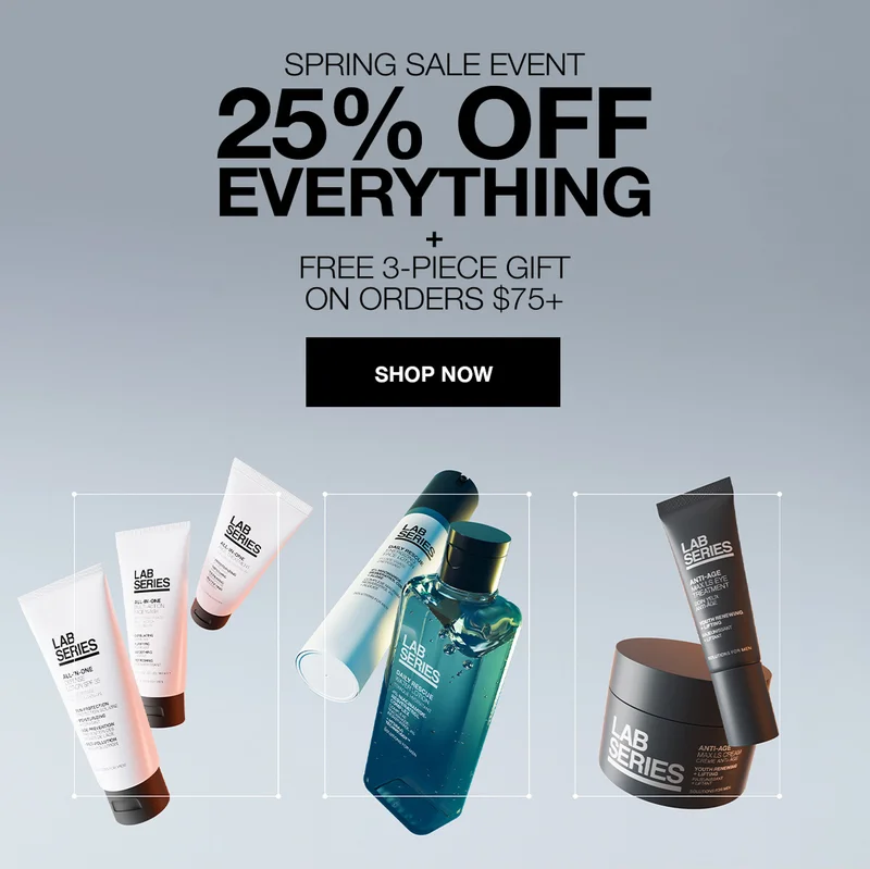 SPRING SALE EVENT | 25% OFF EVERYTHING + FREE 3-Piece GIFT ON ORDERS $75+ | SHOP NOW