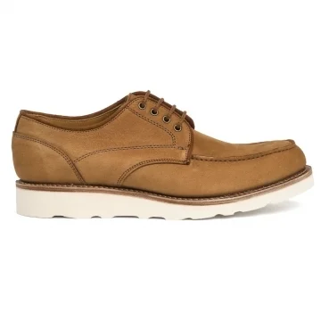 Shoreditch MV Apron Derby in Biscuit Nubuck Kudu