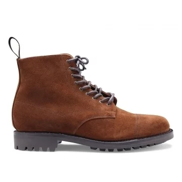 Kaber C Derby Boot in Snuff Repello Oil Suede