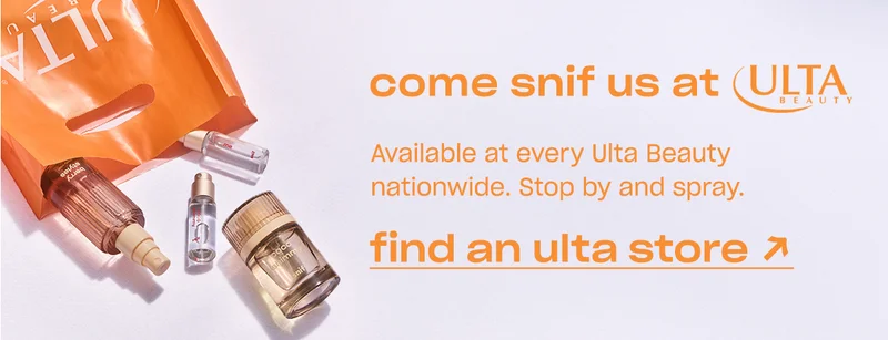 come snif us at Ulta Beauty. Available at every Ulta Beauty nationwide. Stop by and spray. Find an ulta store