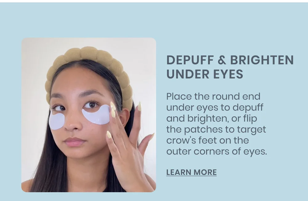 DEPUFF & BRIGHTEN UNDER EYES