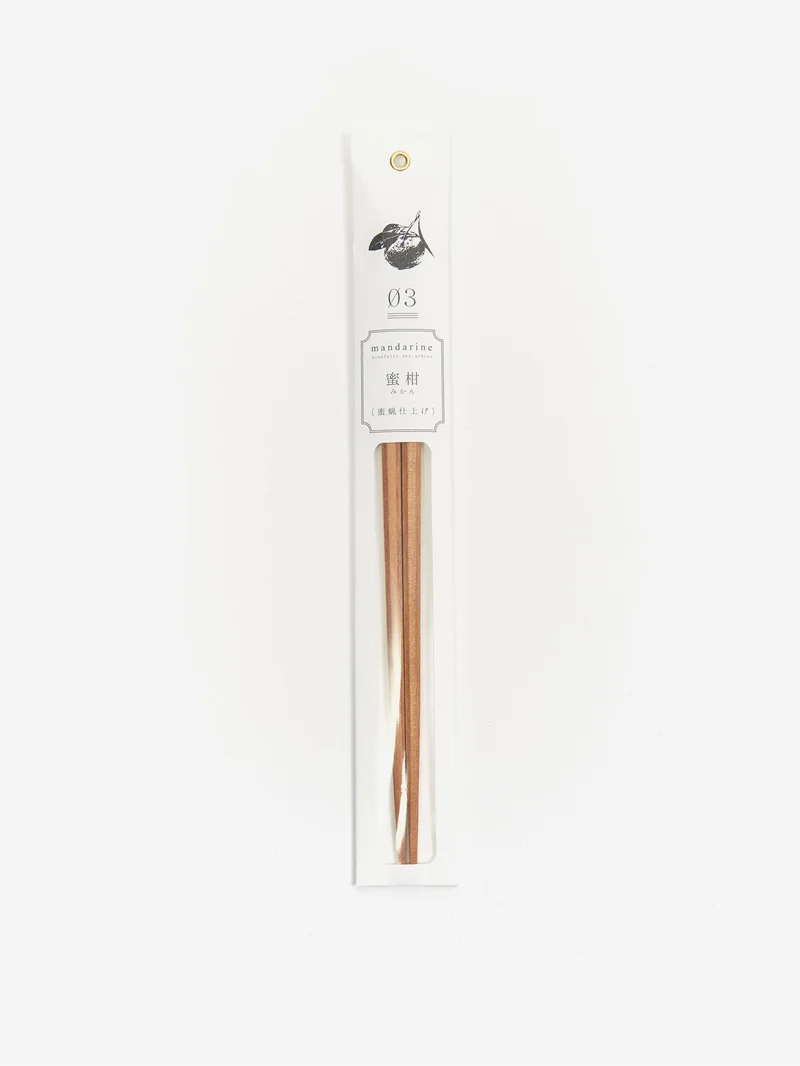 Image of Tetoca Japan Natural Wood Chopsticks - Mandarin