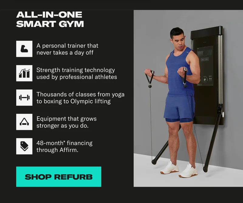 All-in-one smart gym. Shop Refurb