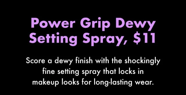 Power Grip Dewy Setting Spray
