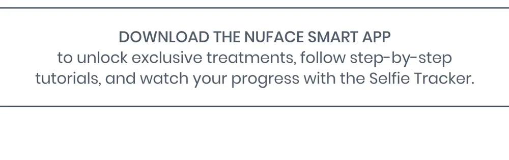 Download the NuFACE Smart App