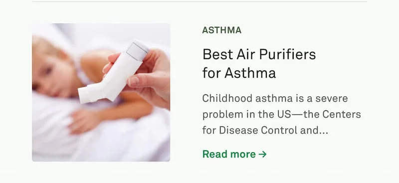 Best Air Purifiers for Asthma