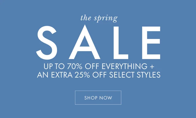 the spring sale