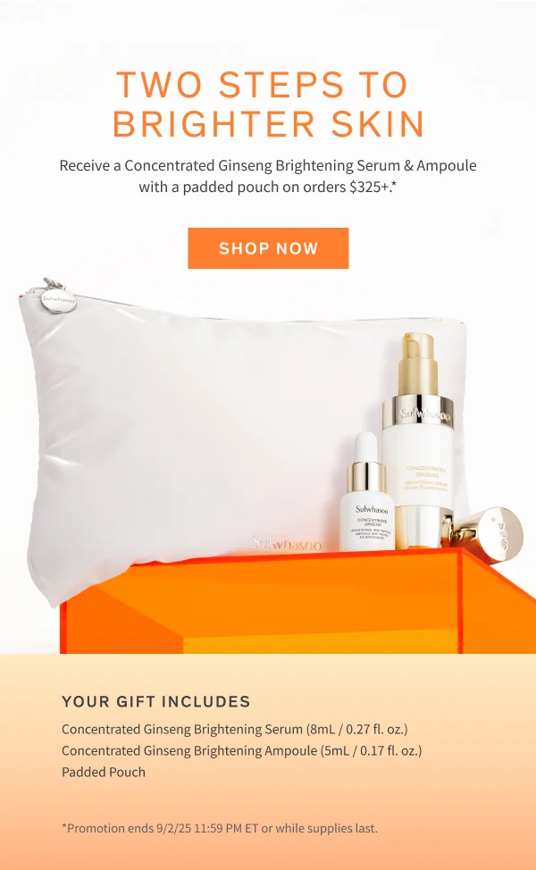 3-piece gift with $325+ purchase