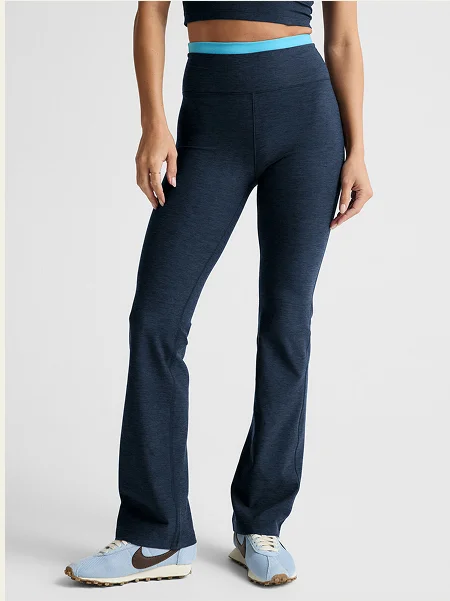 Spacedye™ Layered Bootcut Pant in Nocturnal Navy
