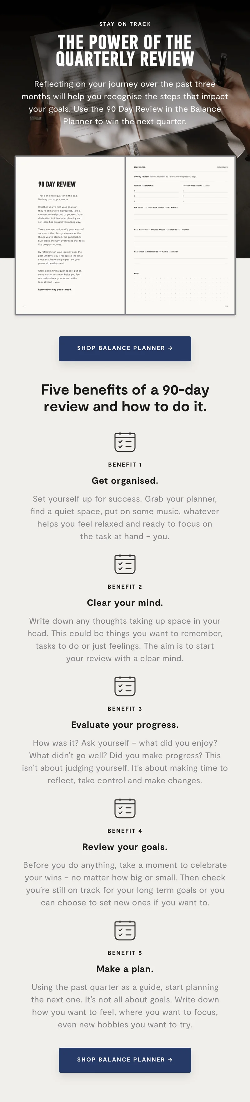 Balance Planner