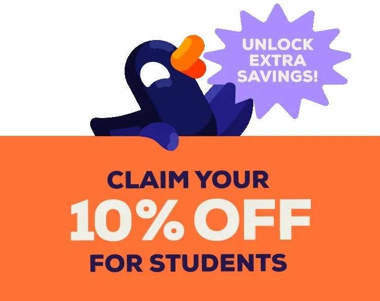 Unlock Extra Savings - Claim your 10% off for students