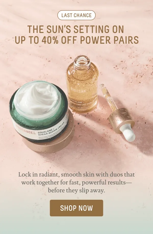 The Sun's Setting, Up to 40% Off