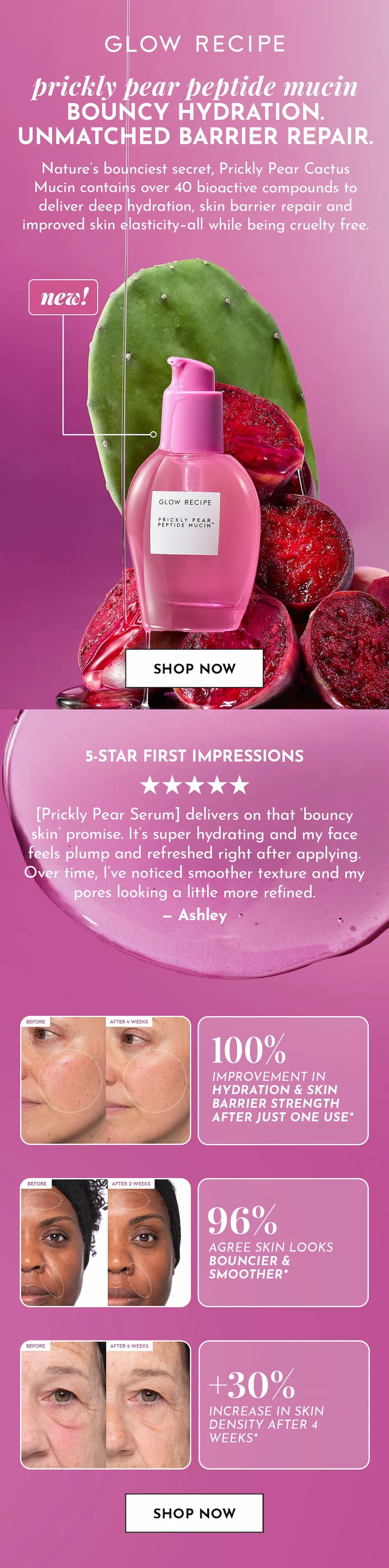 Prickly Pear Peptide Mucin