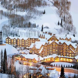 Beautiful Montage Deer Valley in the snow.