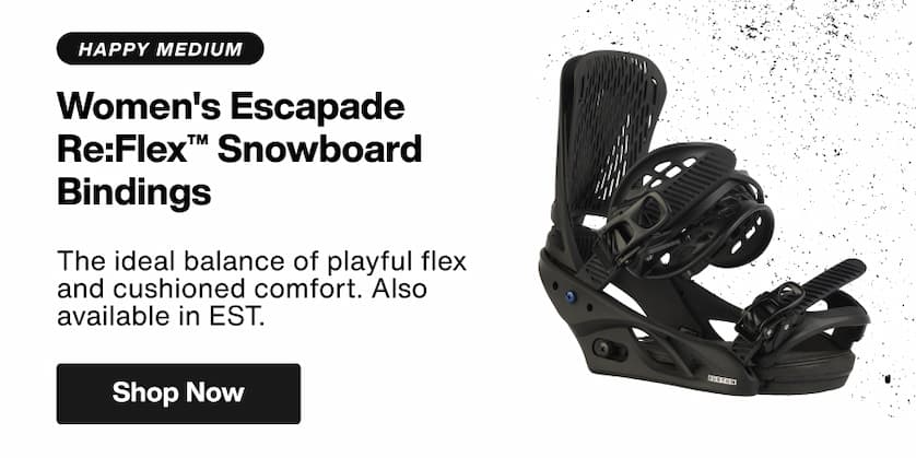 Women's Burton Escapade Re:Flex Snowboard Bindings