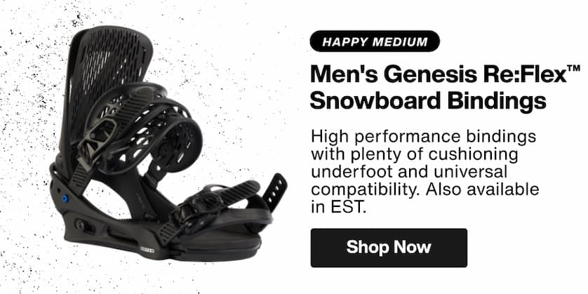 Men's Burton Genesis Re:Flex Snowboard Bindings