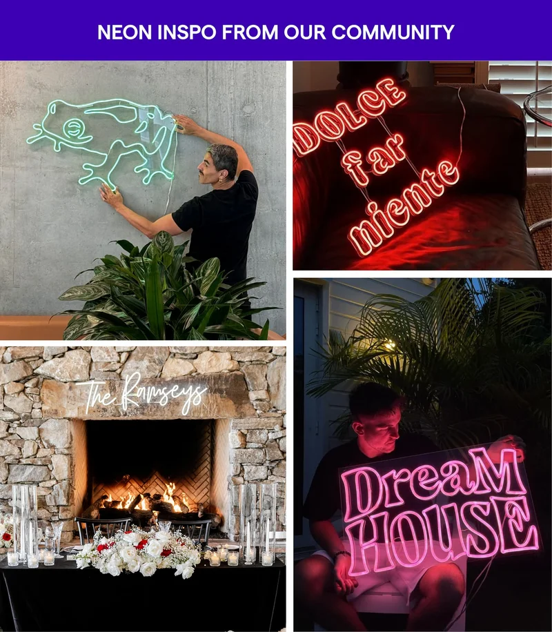 Neon Inspo from Our Community