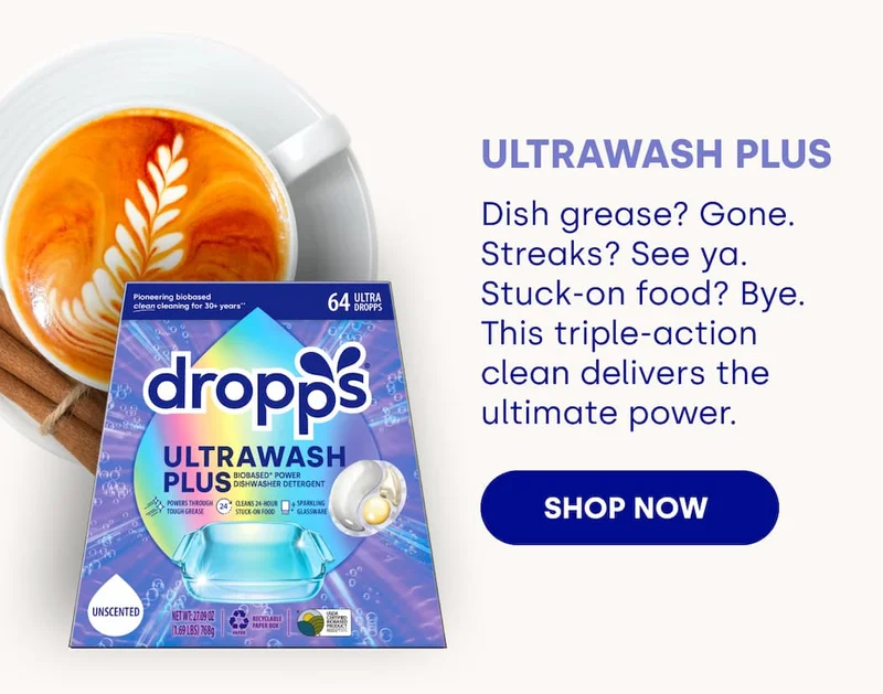 UltraWash Plus&nbsp; Dish grease? Gone. Streaks? See ya. Stuck-on food? Bye. This triple-action clean delivers the ultimate power.