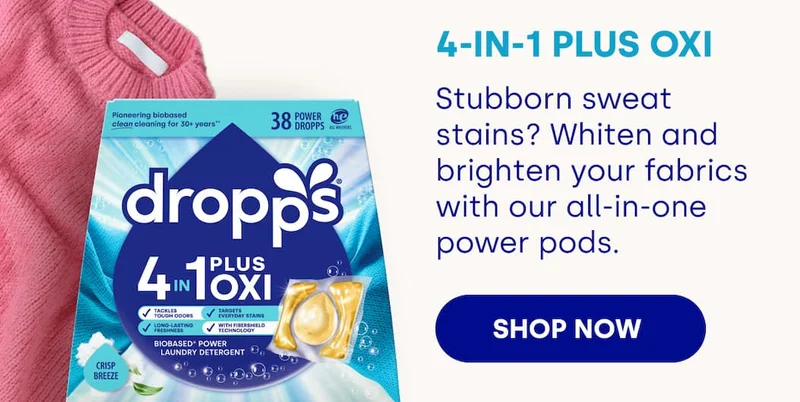 4-in-1 Plus Oxi&nbsp; Stubborn sweat stains? Whiten and brighten your fabrics with our all-in-one power pods.