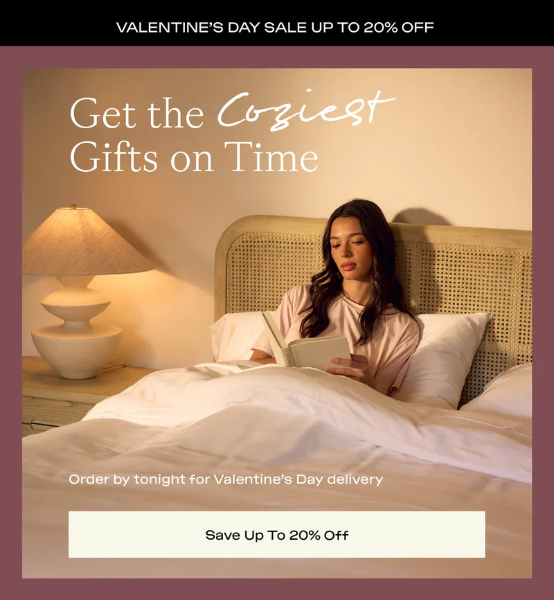 Save up to 20% off - Valentine's Day Sale