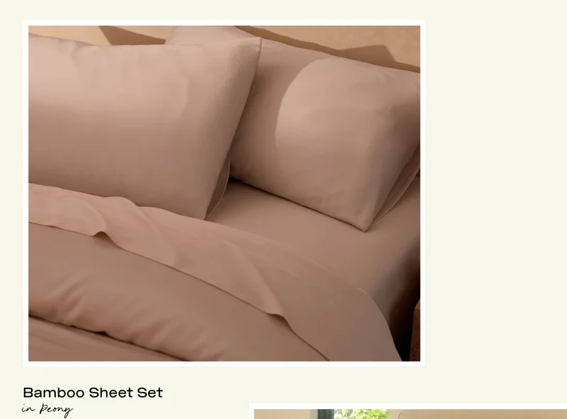 Bamboo Sheet Set - Shop Now