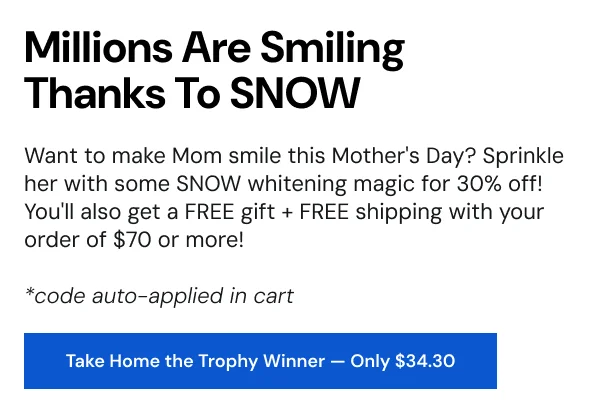 Millions Are Smiling Thanks to SNOW