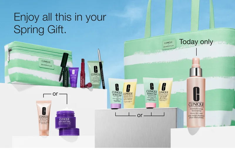 Enjoy all this in your Spring Gift. Today only