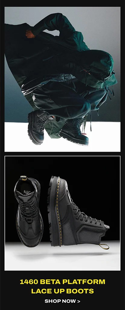 1460 Beta Platform Lace Up Boots