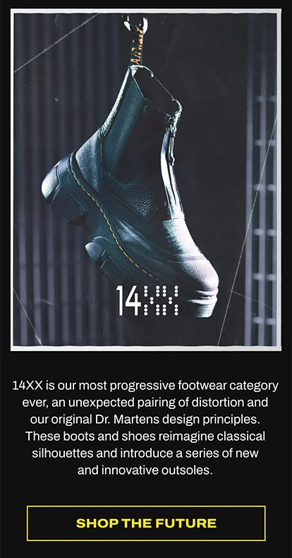 14XX is our most progressive footwear category ever. SHOP THE FUTURE
