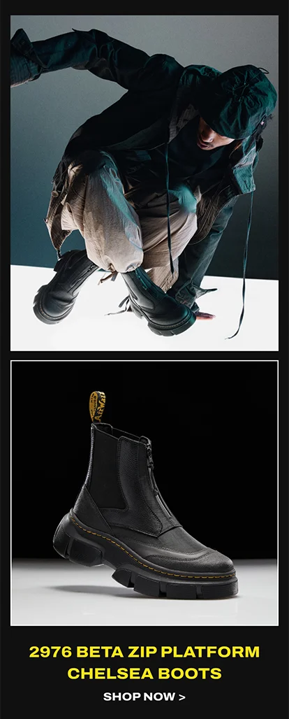 2976 Beta Zip Platform Chelsea Boots