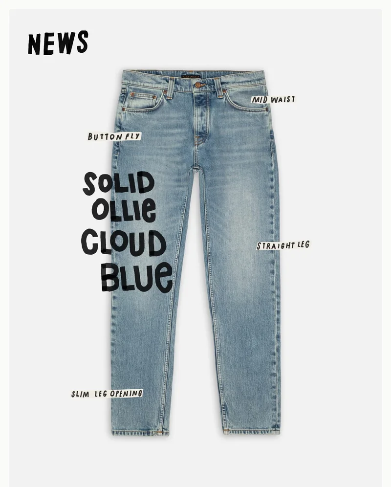 Solid Ollie Cloud Blue