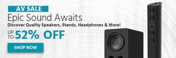 AV Sale Epic Sounds Awaits Up To 52% OFF Shop Now