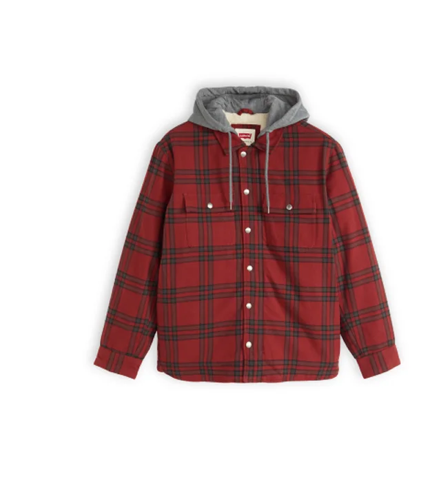 FRANCISCO SHERPA FLANNEL JACKET