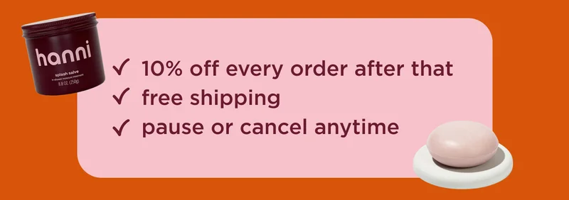 ✅ 10% off every order after that ✅ free shipping ✅ pause or cancel anytime