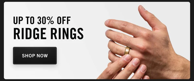 Ridge Rings | Up to 30% OFF