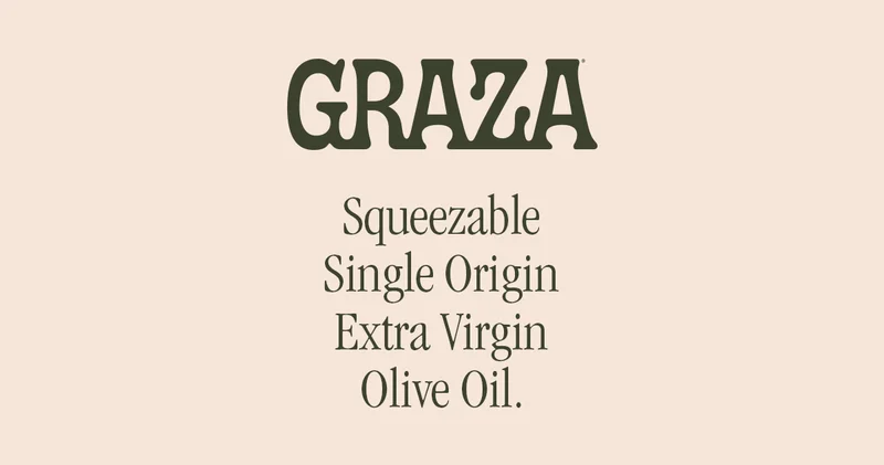 GRAZA SqueezableSingle Origin Extra Virgin Olive Oil.