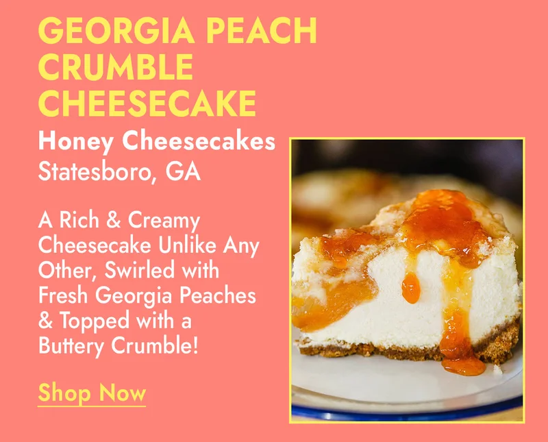 Peach cheesecake