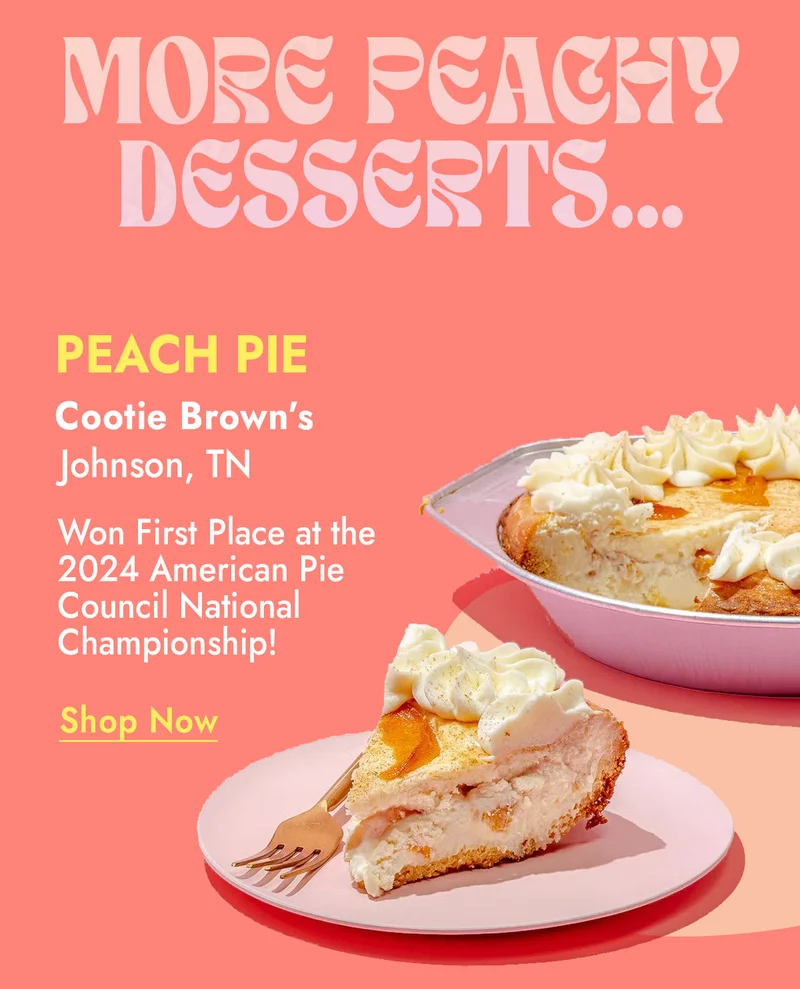 Peach pie