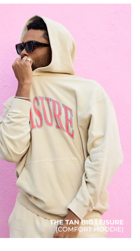 Comfort Hoodie: The Tan Big Leisure